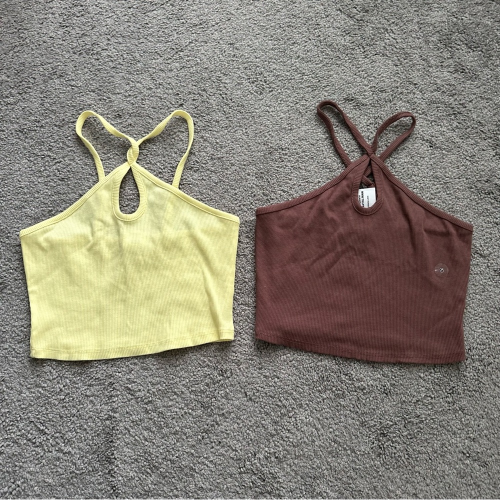 Set of 2 - Halter Tops